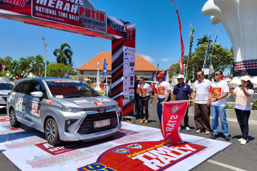 Merah Putih Wisata Rally 2026 di Buleleng Uji Ketepatan Waktu, Rute Baru Dibagikan Saat Start
