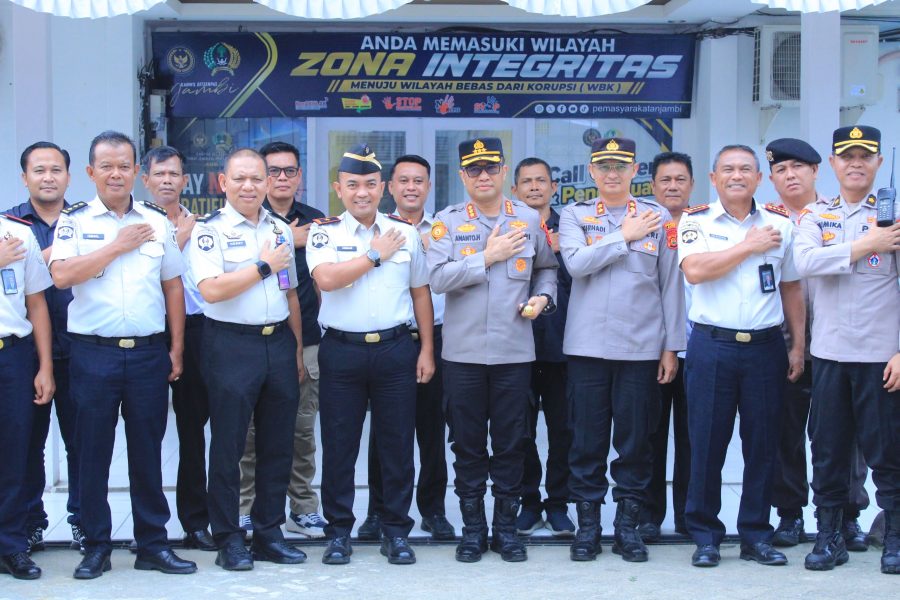 Kakanwil Ditjenpas Jambi dan Kapolresta Jambi Perkuat Sinergi Pengamanan Lapas, Bahas Koordinasi Penegakan Hukum