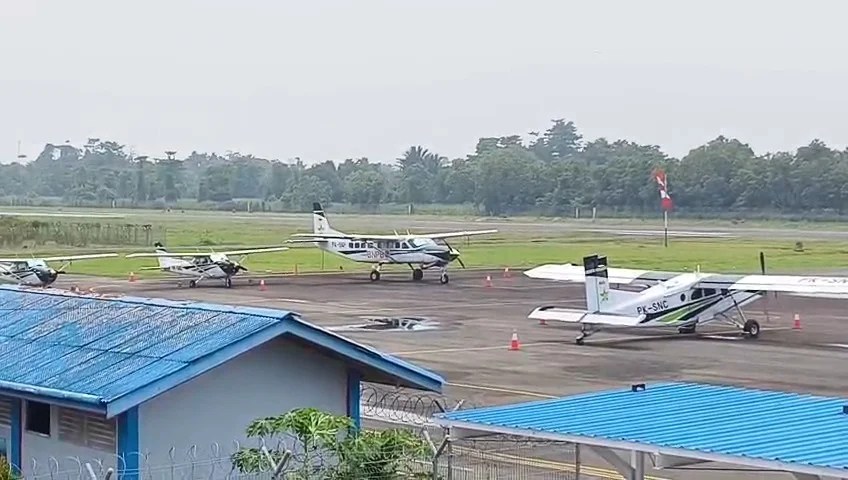 Penerbangan di Malinau Terganggu Asap Karhutla, Satu Rute Wings Air Dibatalkan Selasa