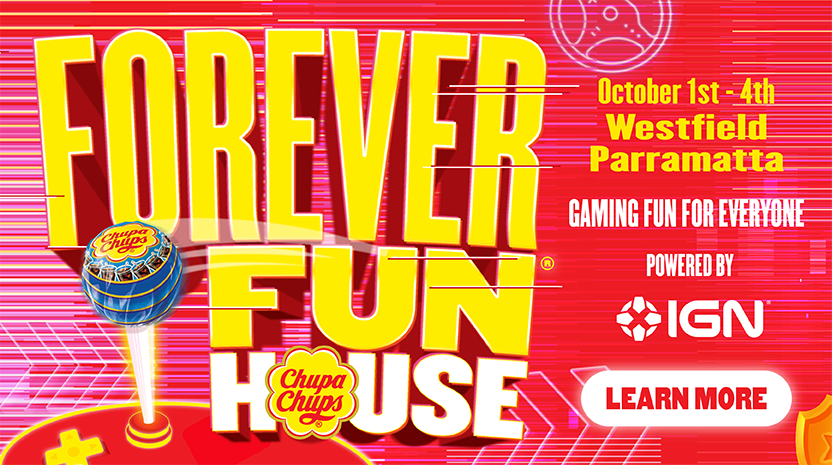 Event Retro Gaming Chupa Chups x IGN Australia Hadir di Westfield Parramatta, Gratis