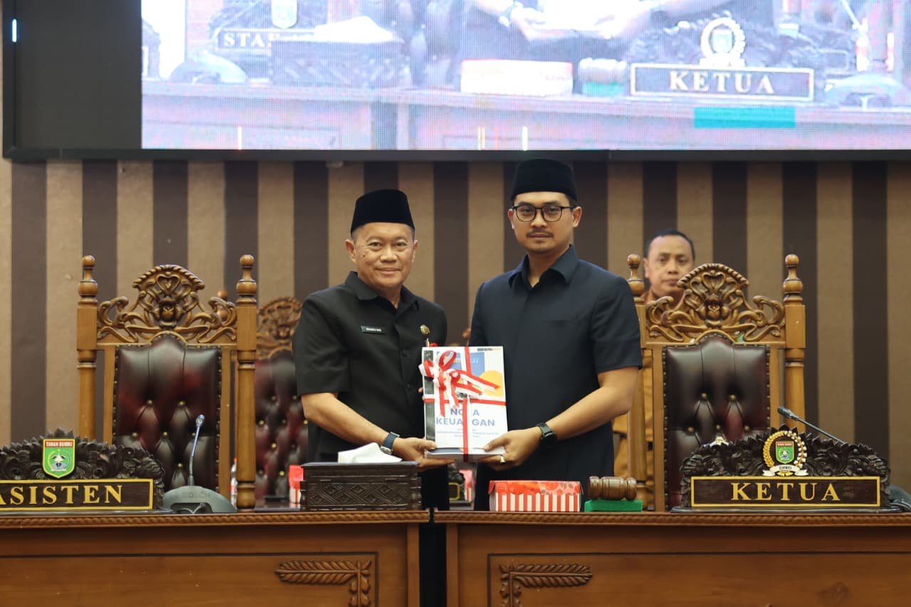 Rancangan Perubahan APBD 2026 Tanah Bumbu Disampaikan ke DPRD, Bupati Tekankan Sinergi Eksekutif-Legislatif