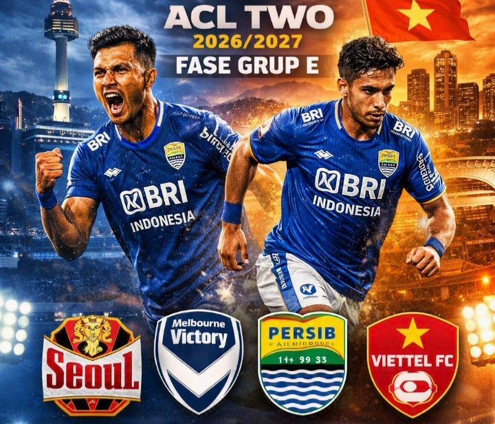 Jadwal Lengkap Persib Bandung di Grup ACL Two 2026, Izin 3 Musim Beruntun