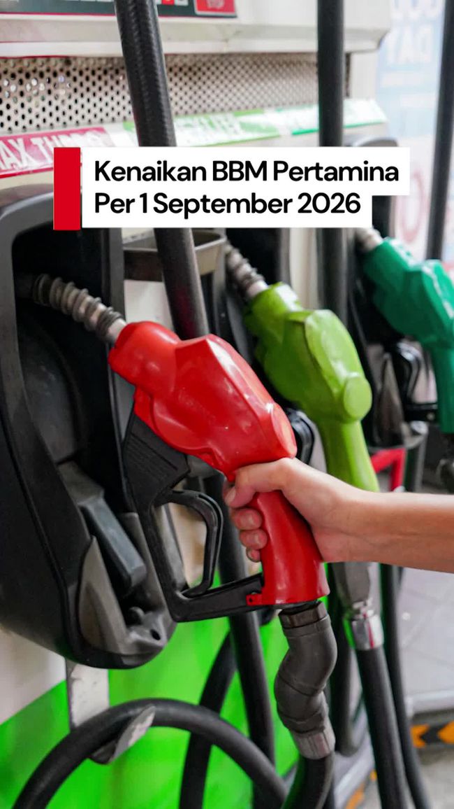 Update Harga BBM Pertamina 1 September 2025, Beberapa Jenis Alami Kenaikan