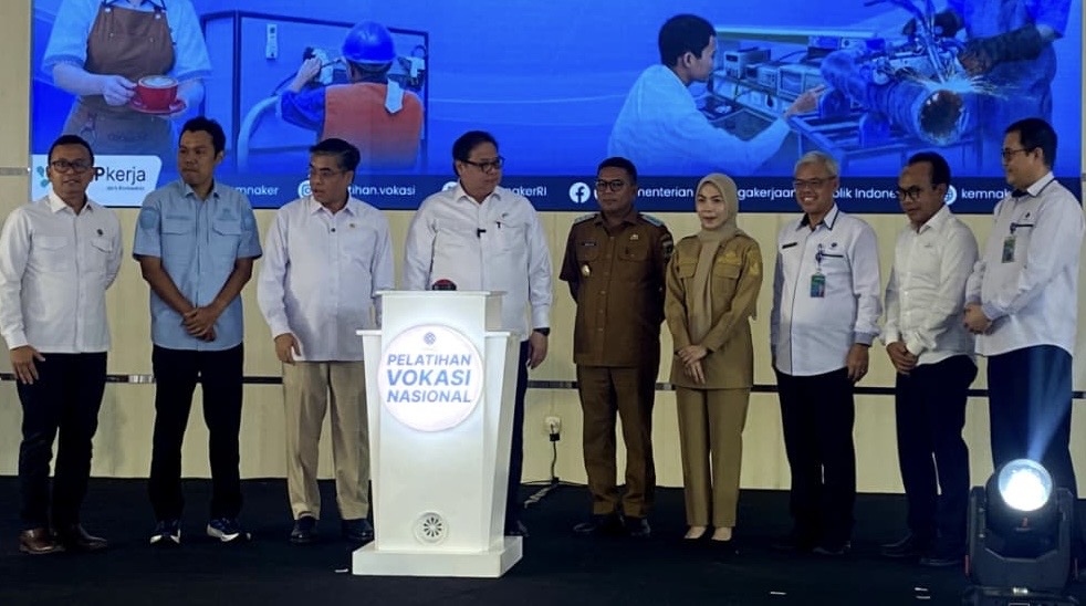 12.000 Peserta Lolos Seleksi PVN Batch 4, Airlangga dan Yassierli Buka di BBPVP Serang