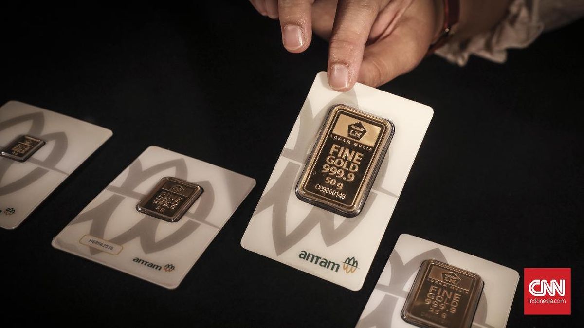 Harga Emas Antam Hari Ini Turun Rp6 Ribu ke Rp2,664 Juta, Cek Buyback dan Harga BSI Gold