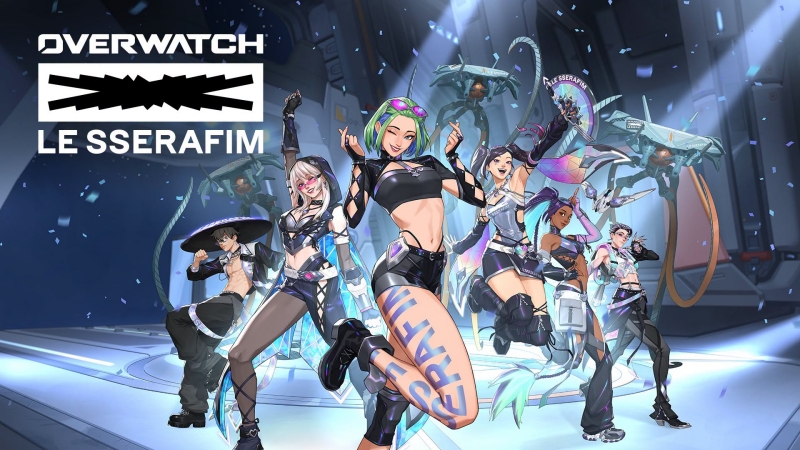 Overwatch x LE SSERAFIM Kembali untuk Ketiga Kalinya: Enam Skin Baru hingga Konser di BlizzCon 2026