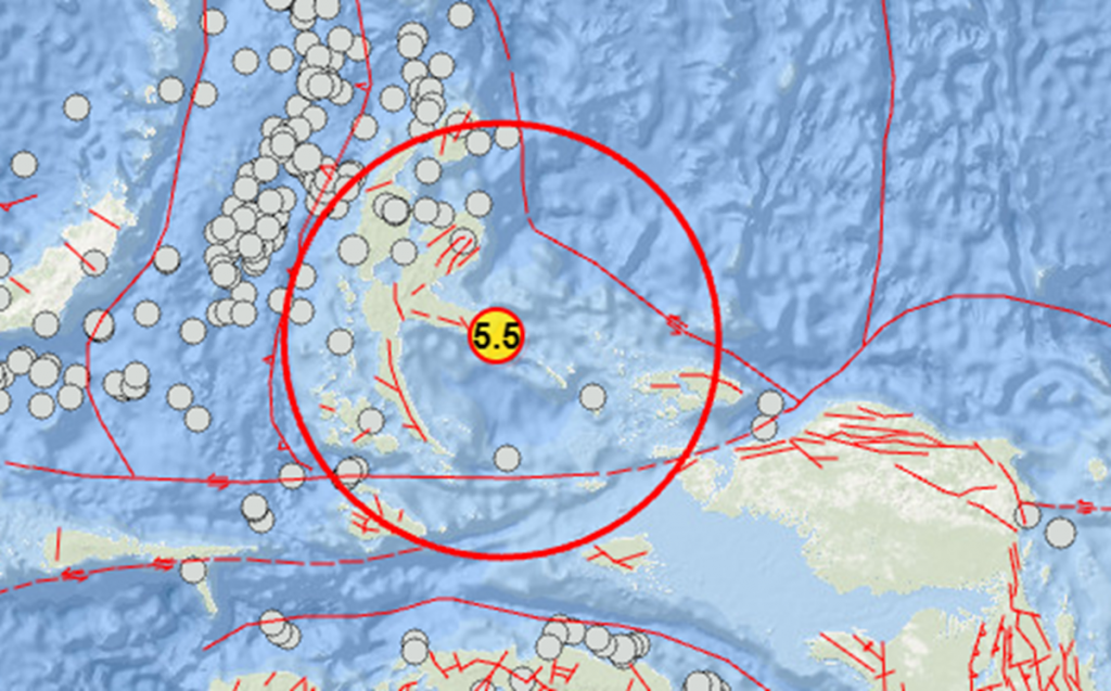Gempa M 5,5 Guncang Halmahera Tengah, BMKG Imbau Warga Waspada Gempa Susulan