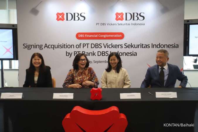 DBS Indonesia Kini Kuasai 99% Saham DBS Vickers Sekuritas, Resmi Bentuk Konglomerasi Keuangan
