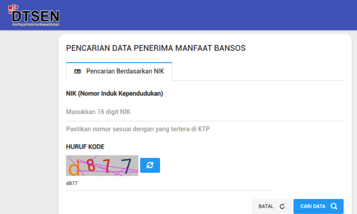 Cek Bansos September 2026 via NIK KTP di HP: Ini Alur Resmi Kemensos