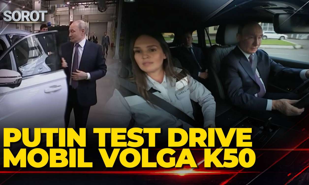 Putin Test Drive Volga K50: Handling Mulus, Kabin Senyap, Produksi Massal Sudah Berjalan
