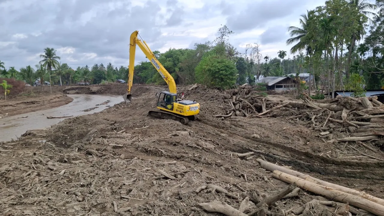Kementerian PU Siapkan Rp717,5 Miliar untuk Rehabilitasi Krueng Meureudu di Pidie Jaya, Tender Pengendalian Banjir Jadi Prioritas