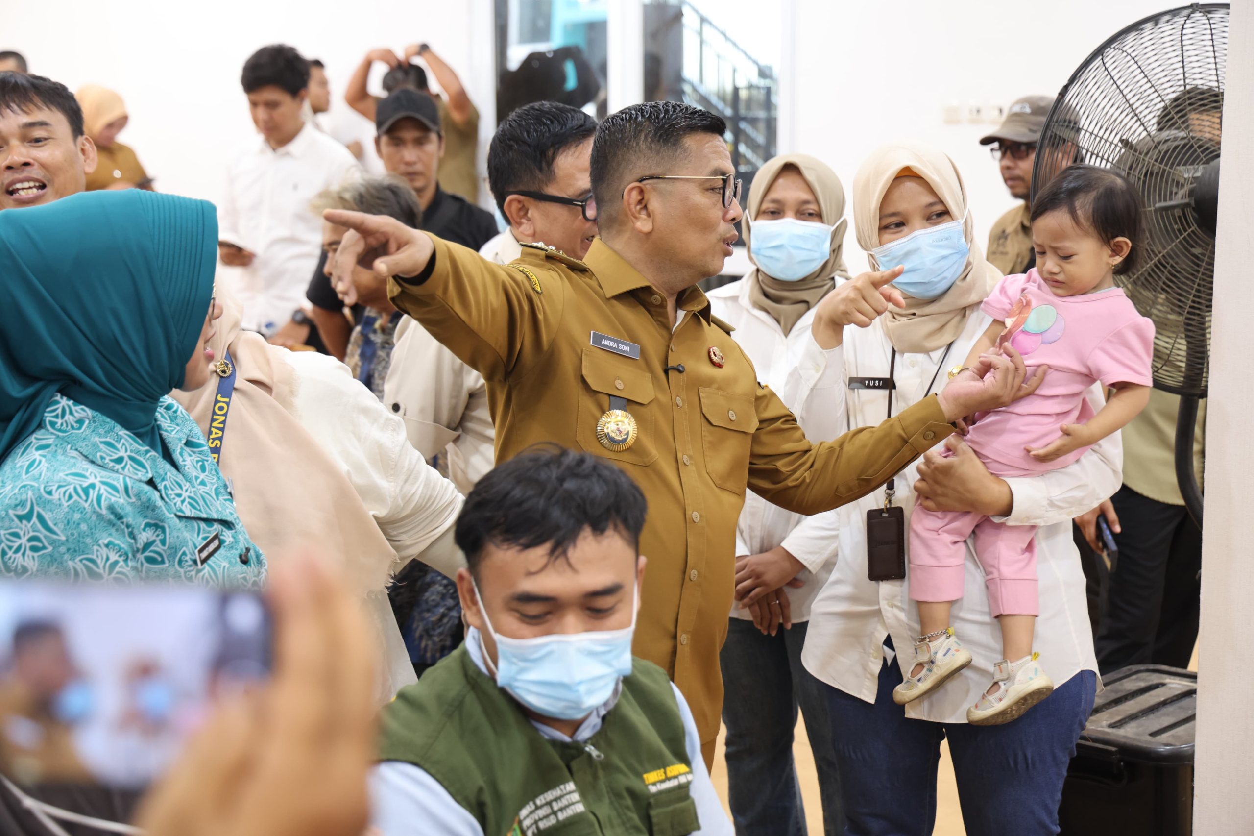 CKG Tangsel Tembus 53 Persen, Gubernur Andra Soni: Warga yang Sakit Dijamin Pengobatan Gratis