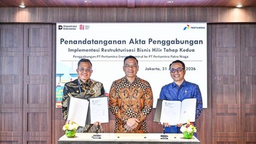 Pertamina Resmi Merger PET ke Patra Niaga, Efektif 1 September 2026