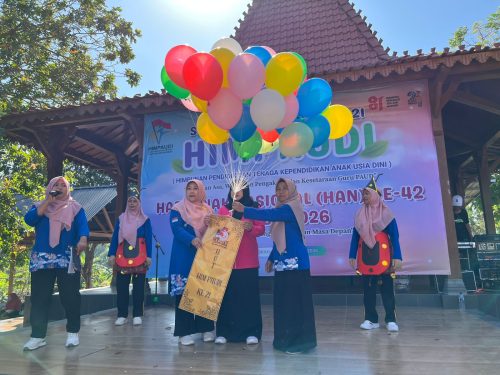 Wisata Alam Gosari Gresik Jadi Lokasi HUT Himpaudi ke-21, Ada Senam hingga Kereta Sawah