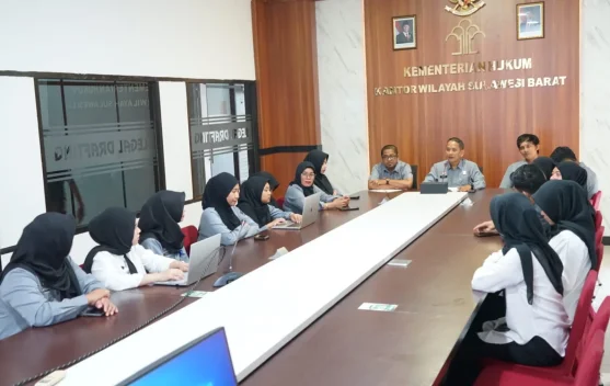 Kanwil Kemenkum Sulbar Targetkan 14 Sentra KI Selesai Pekan Ini Menjelang Tutup Tahun Anggaran
