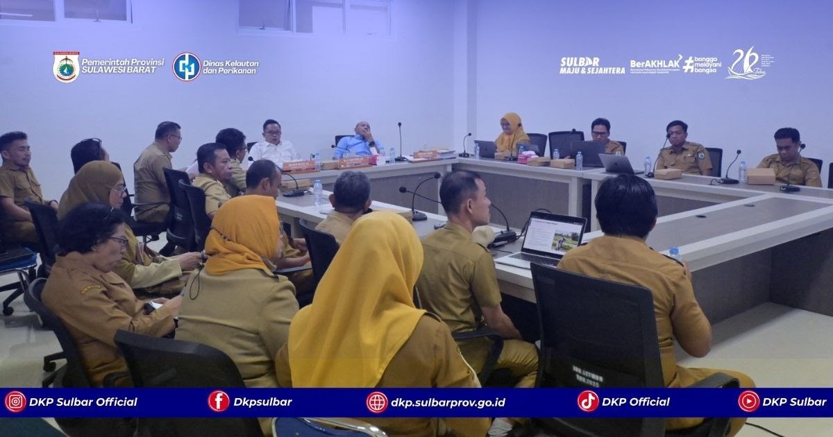 Realisasi PAD DKP Sulbar Capai 49,48 Persen Hingga Agustus, Lima Unit Kerja Jadi Andalan Penerimaan Daerah