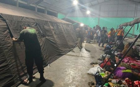 615 Warga Dievakuasi, Status Gunung Sinabung Naik ke Siaga