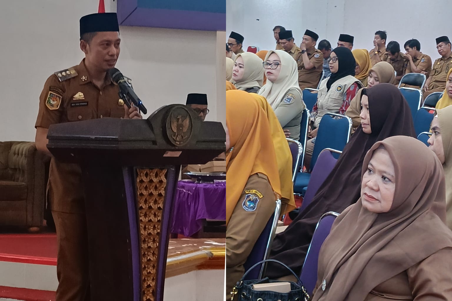 Maulid Pemkab Enrekang Sepi ASN, Bupati Yusuf Ritangnga Soroti Minimnya Kehadiran Kadis dan Jajaran
