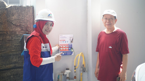 478 Rumah di Sidoarjo Sudah Pakai Jargas PGN, Warga Diedukasi