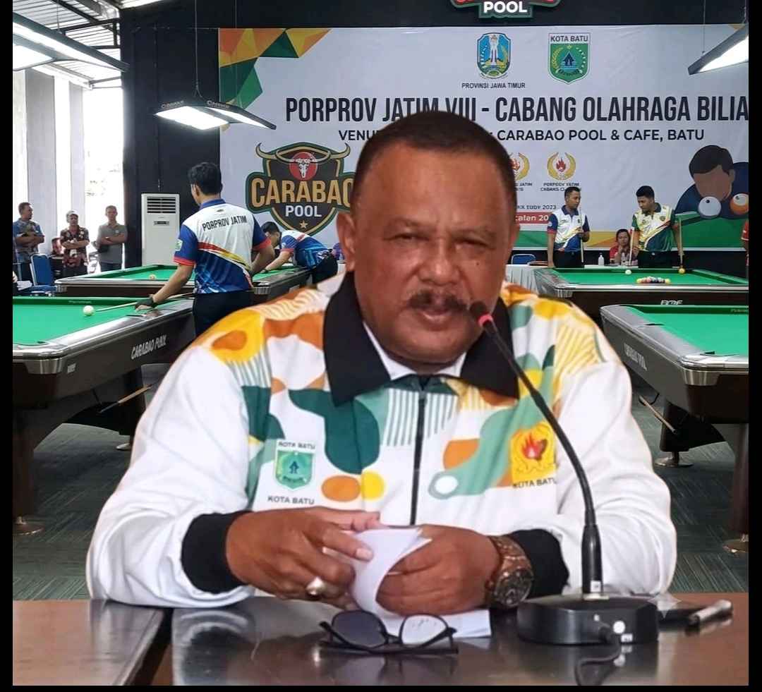 Atlet Biliar Kota Batu Ahmad Arifin Lolos ke Kejurnas Nasional, Ketua KONI Sentot: Bukti Pembinaan Berjalan
