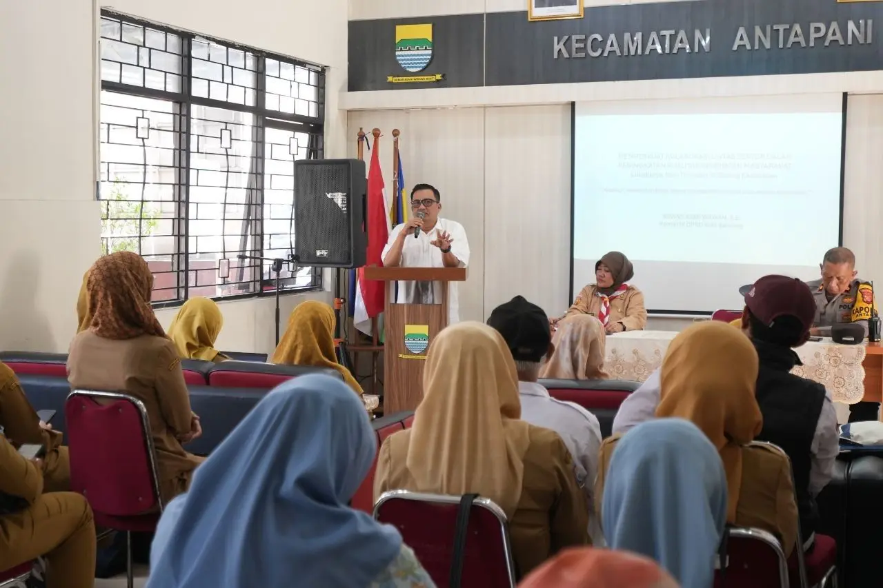DPRD Kota Bandung Dorong Penanganan Sanitasi Berbasis RW di Antapani, Masih Ada Rumah Tanpa Septic Tank