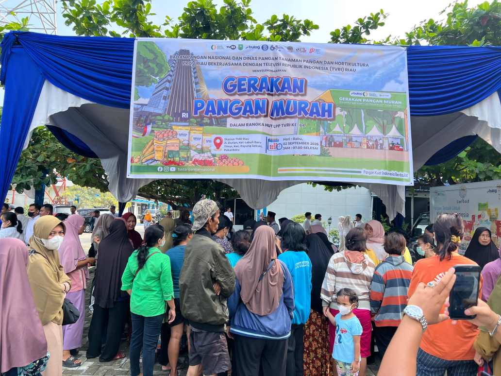Harga Beras SPHP Rp 59 Ribu per 5 Kg di Gerakan Pangan Murah Riau, Stok Sembako Terbaik Jelang Akhir Pekan