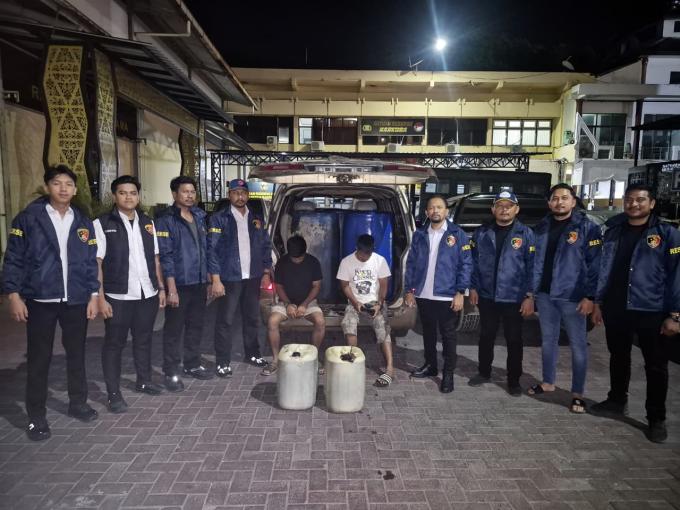 Polisi Amankan 600 Liter Solar Subsidi dan Dua Pria di Banda Aceh