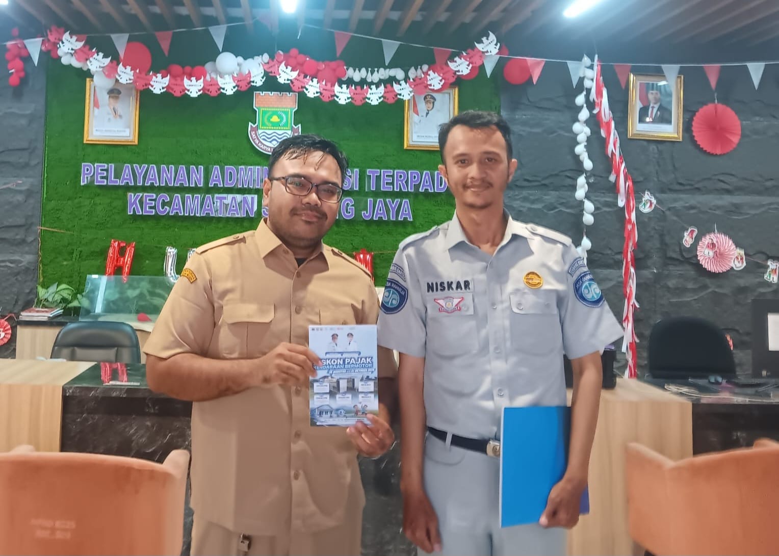 Diskon PKB Hingga 31 Oktober 2026 Disosialisasikan ke Warga Sindang Jaya, Jasa Raharja Pakai Videotron dan Grup WA