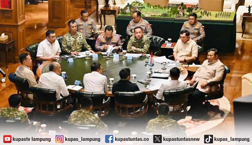 Siaga Karhutla di Lampung, Prabowo Panggil Panglima TNI dan Kapolri; Begini Dampaknya bagi Daerah