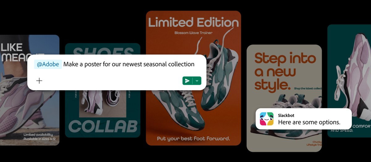 Adobe Integrasikan Express, Photoshop, dan Premiere ke Slack untuk Automasi Alur Kerja Tim