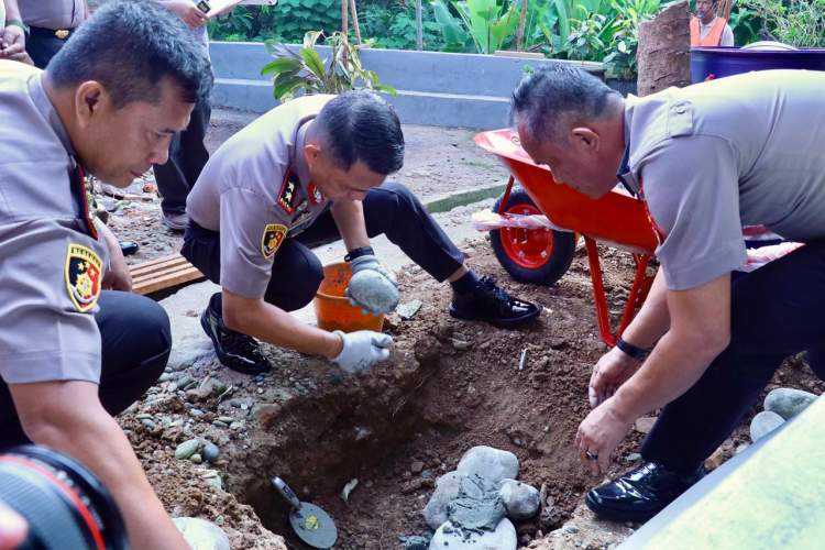 Polda Bengkulu Mulai Bangun Gedung Dittahti dan Rutan Wanita-Anak, Kapolda: Dukung Profesionalitas Tugas