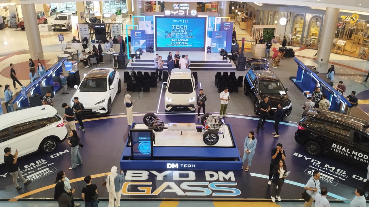 BYD Tech Culture Fest 2026 Hadir di Makassar, Pamer Blade Battery dan Teknologi DM GASS
