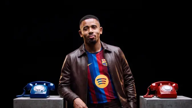Barcelona Ikat Gabriel Jesus Rp170 M, Bukan Alvarez Demi Kedalaman Skuad