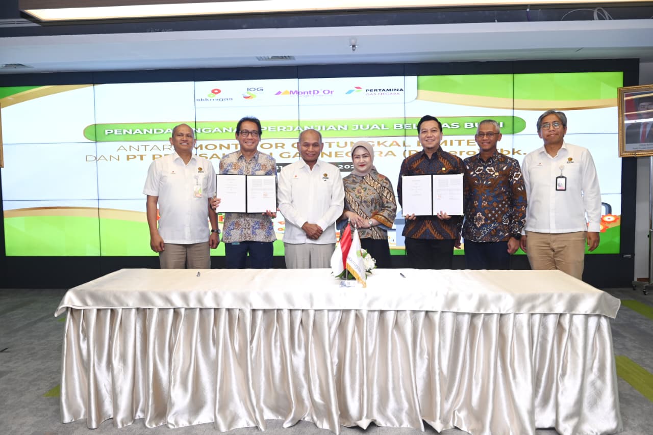 PGN Pastikan Pasokan Gas 5,45 BBTUD dari Blok Tungkal Jambi sampai 2034