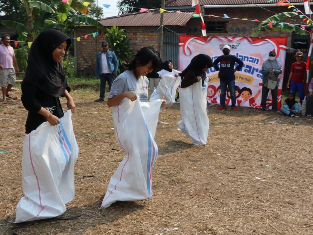 Galantara Juata Permai Digelar Perdana di Tarakan, Puluhan Warga Antusias Mainkan Lomba Tradisional HUT ke-81 RI