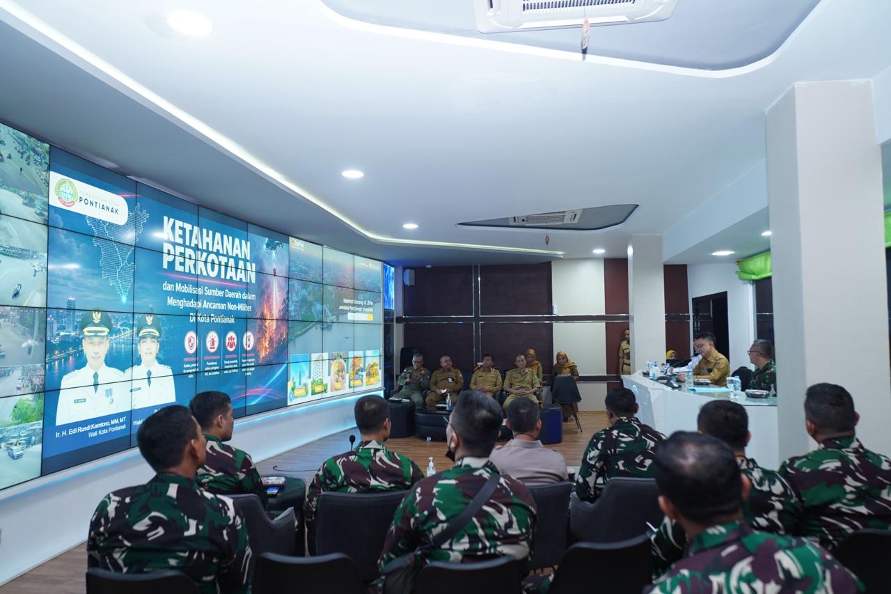 112 Perwira TNI-Polri Dikreg Seskoal Pelajari Strategi Pemkot Pontianak Tangani Karhutla