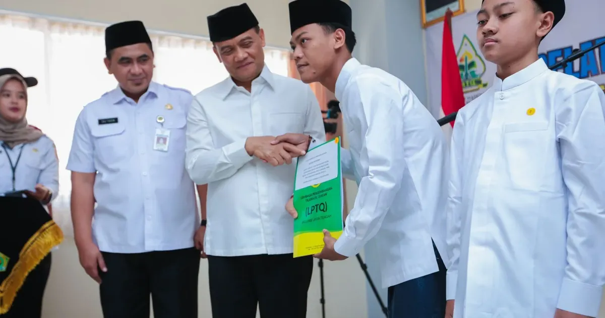 Kafilah Jateng Siap Berlaga di MTQ Nasional 2026, Manbaul Ulum Asal Jepara Ungkap Persiapan Kaligrafi Digital