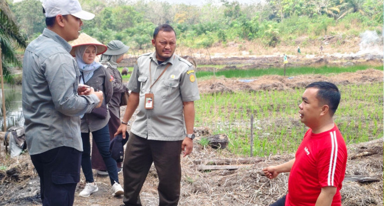 Target IP 200 di Batanghari Dikebut, Polbangtan Kementan Turun Cek Kesiapan Lahan dan Irigasi