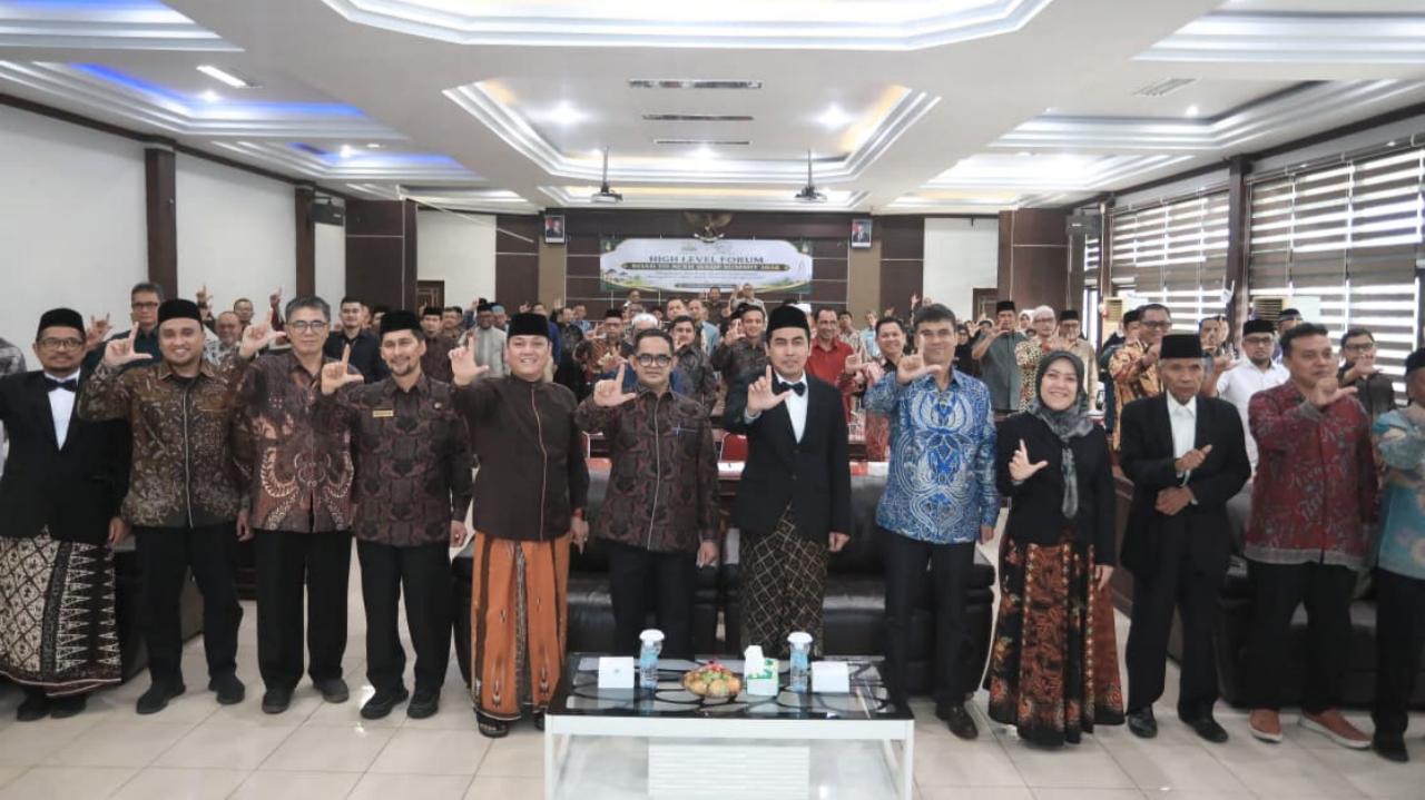 Pemprov Aceh Dorong Road to Aceh Waqf Summit 2026, Zakat dan Wakaf Dikunci Jadi Penggerak Ekonomi Umat