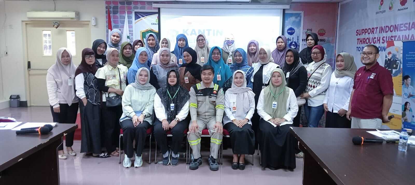 23 Pelaku UMKM Kuliner di Tanjab Timur Ikut Seminar Kantin Sehat PetroChina, Omzet Meningkat