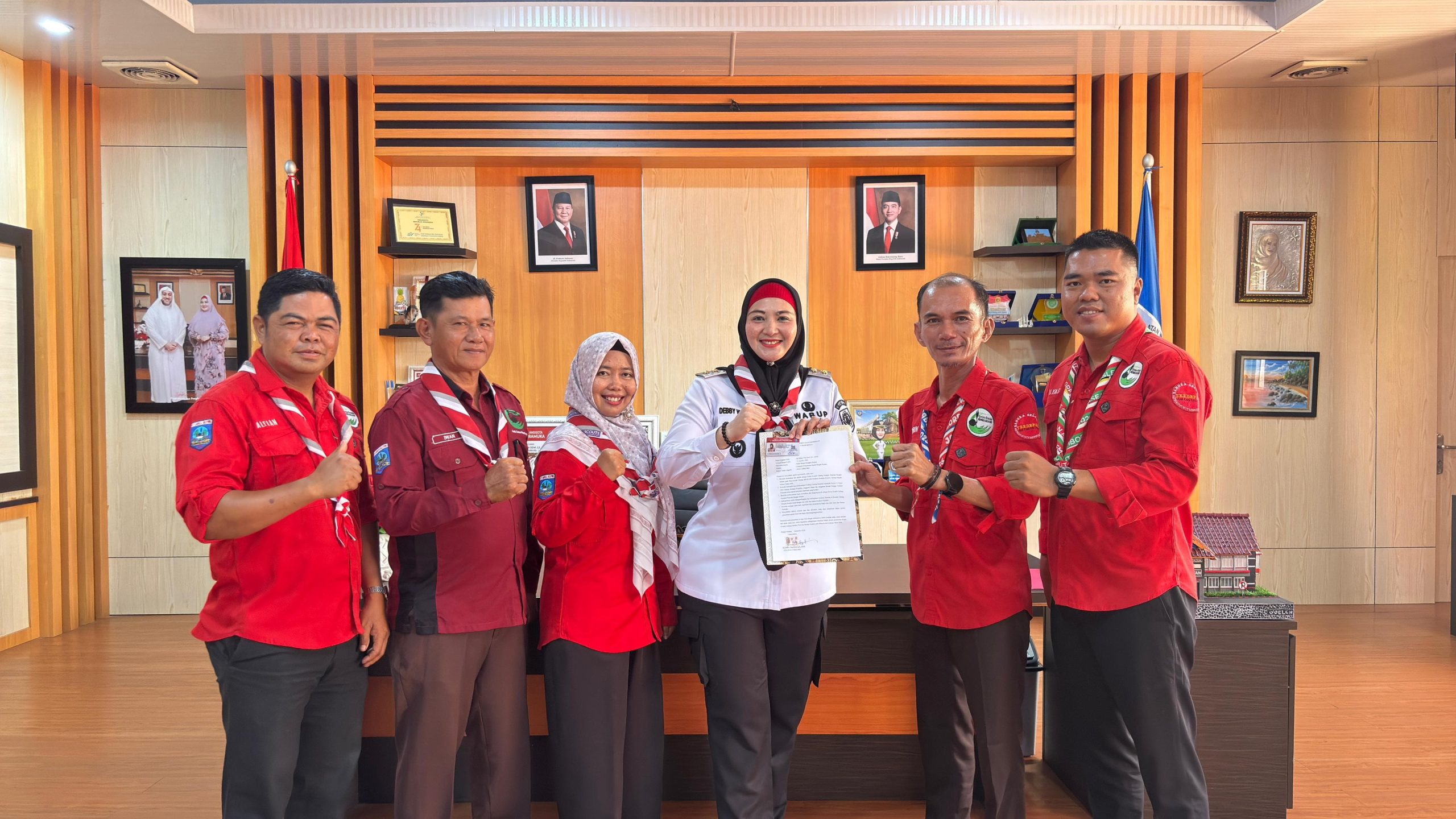 Wabup Bangka Selatan Dorong Sinergi Kwarcab Pramuka untuk Perkuat Pembinaan Generasi Muda