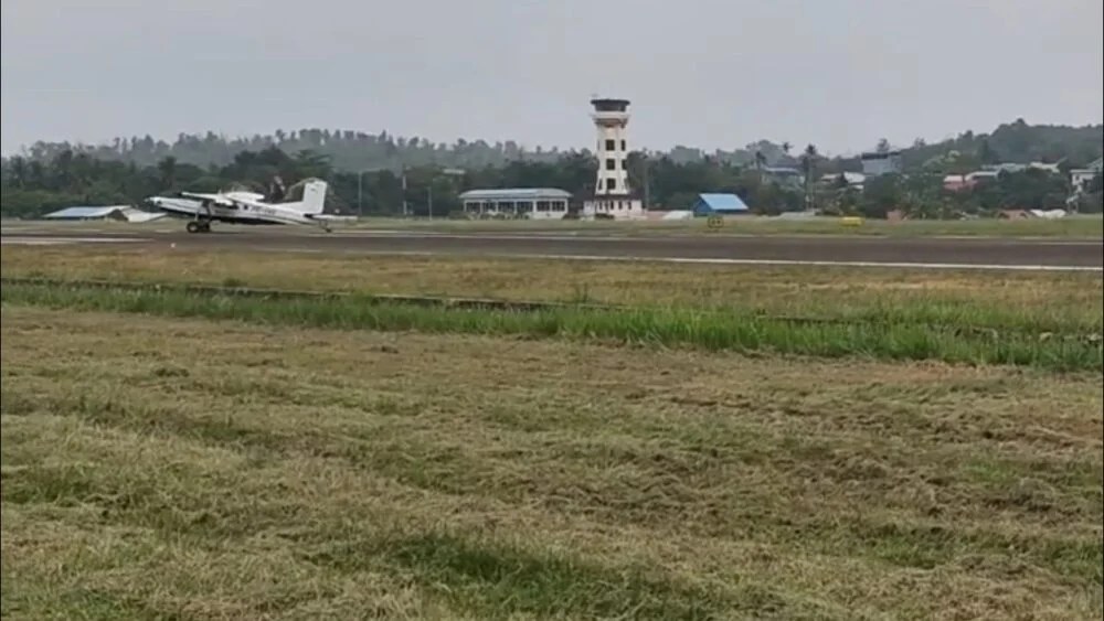 Kabut Asap di Nunukan Turunkan Jarak Pandang hingga 1.500 Meter, Bandara Kini Normal dan 2 Penerbangan Pedalaman Tetap Jalan