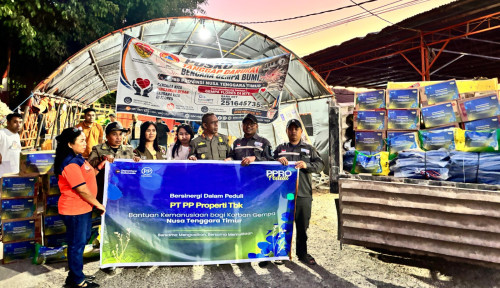 PPRO Salurkan Bantuan Sembako hingga Air Minum untuk Korban Gempa NTT Melalui BPBD Kupang