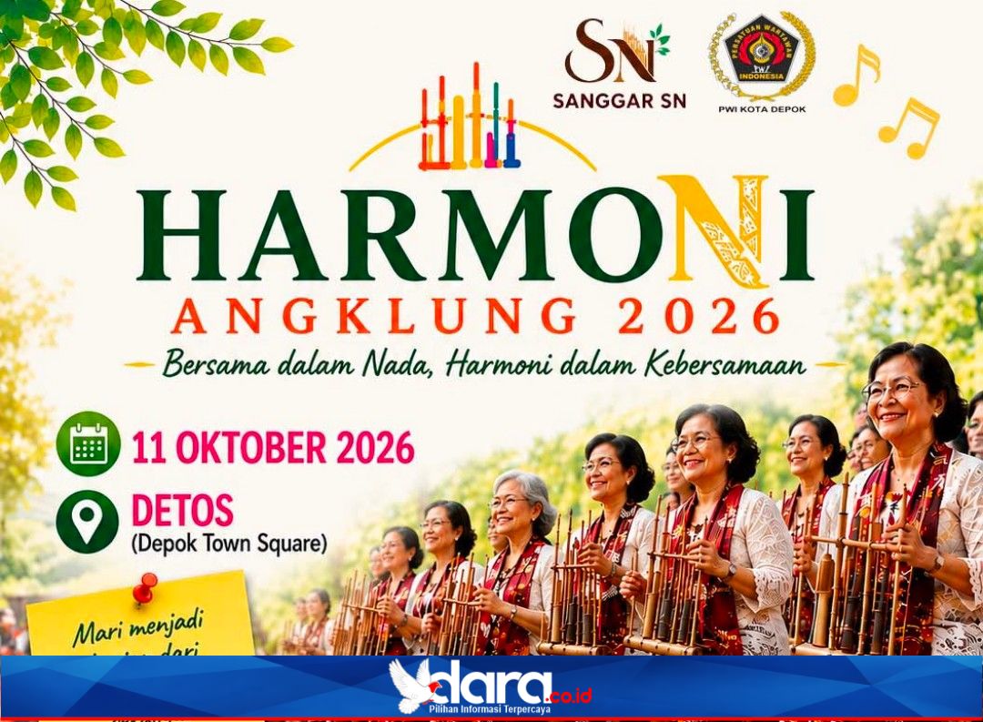 PWI Kota Depok Targetkan 300 Pemain Angklung Tampil di Harmoni Angklung, Persiapan Menuju Festival Nusantara 2027