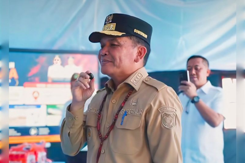 21.000 Lebih Siswa Kalteng Belajar dari Rumah Akibat Kabut Asap, Gubernur Tinjau Langsung PJJ ke Sekolah via Media Center