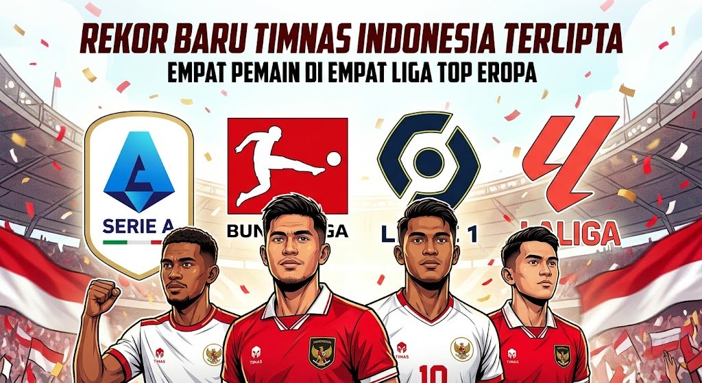 4 dari 5 Liga Top Eropa Kini Diisi Pemain Timnas Indonesia, Emil Audero Perkuat Rayo Vallecano