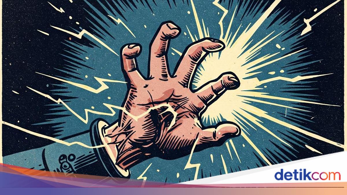 Polisi Usut Penyebab Pria di Mergangsan Yogyakarta Kesetrum dan Jatuh dari Baliho di Jalan Kolonel Sugiyono