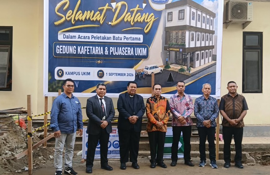 YAPERTI GPM Bangun Kafetaria di Kampus UKIM Talake, Bidik Sumber Pendapatan Mandiri
