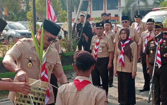 Estafet Tunas Kelapa Pramuka Jawa Tengah 2026 Mulai dari 14 Titik, Kota Magelang Jadi Salah Satunya