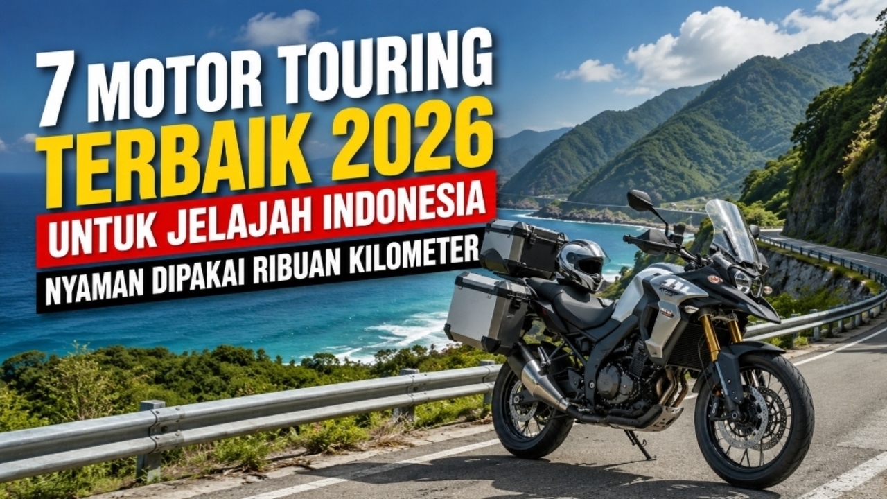 7 Motor Touring Terbaik 2026 untuk Jelajah Indonesia, NMAX Turbo Masuk Daftar
